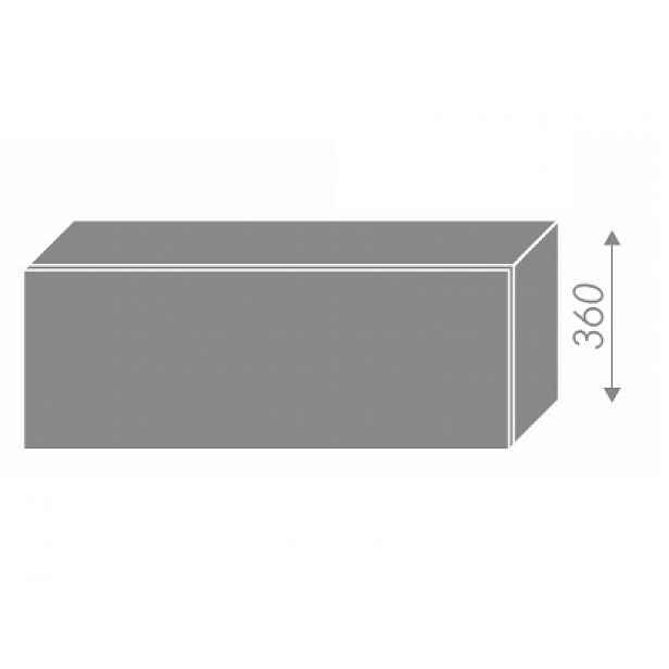 PLATINUM, skříňka horní W4B 90 AV HK, korpus: grey, barva: white
