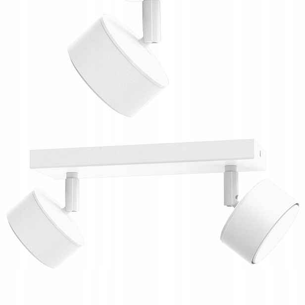 Stropní Svítidlo Stropní Led Reflektor Bílý GX53 Polská Moderní Lampa 2-BODOVÁ
