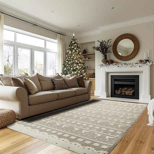 Tutumi Koberec Clover Bergen krémový, velikost 160x230