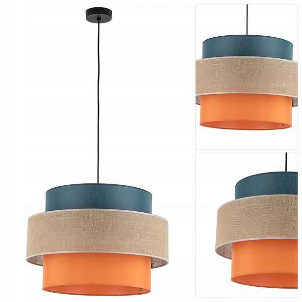 Závěsná lampa Trio, vícebarevná, moderní nad kuchyňským barem Tk Lighting