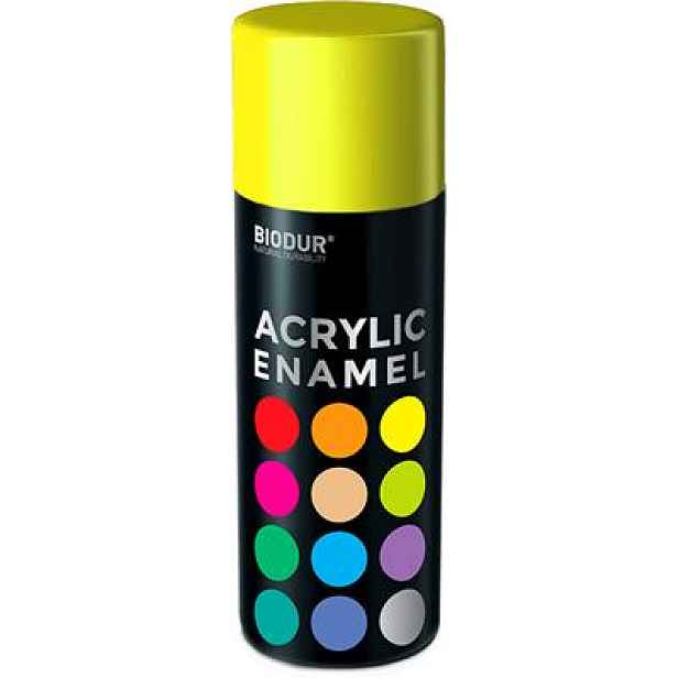 Akrylový email ve spreji - žlutá 400ml/RAL 1023
