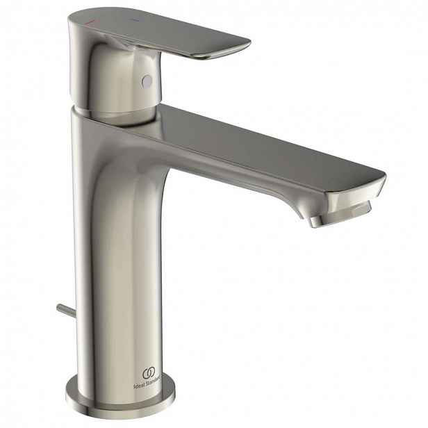 Ideal Standard Connect Air - Umyvadlová baterie Grande Slim s výpustí, BlueStart, Silver Storm A7013GN