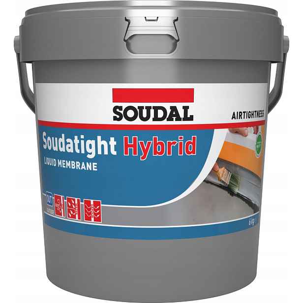 Soudal Soudatight Hybrid Membrána proti dešti a plynům 6 kg šedá