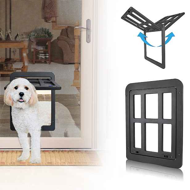 Dvířka Do Moskytiéry Pes Kočka 34x44 dveře pro psy s magnety