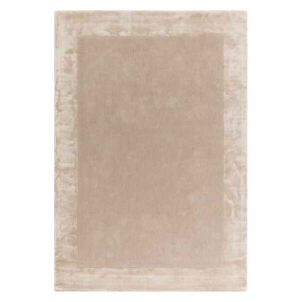 Béžový ručně tkaný koberec s příměsí vlny 80x150 cm Ascot – Asiatic Carpets