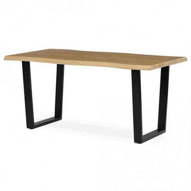 Jídelní stůl Autronic 160x90 cm hnědá MDF HT-F4216 OAK