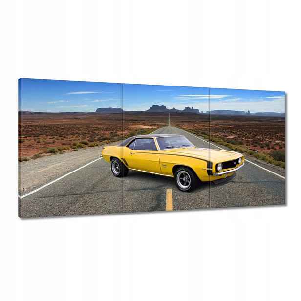 Obrazy 180x90 Žlutý Chevrolet Ss Auto