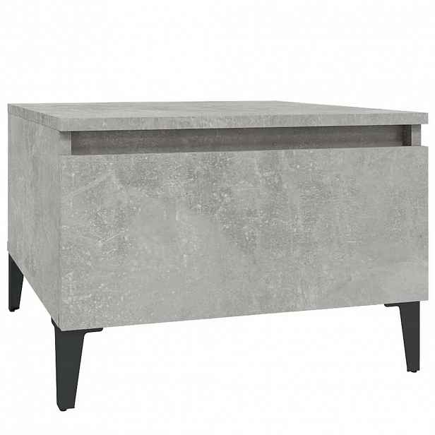 vidaXL Odkládací stolek betonově šedý 50 x 46 x 35 cm kompozitní dřevo
