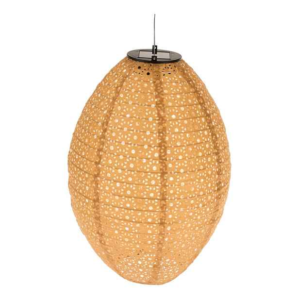 LED závěsné solární venkovní svítidlo ø 25 cm Luce – Dakls