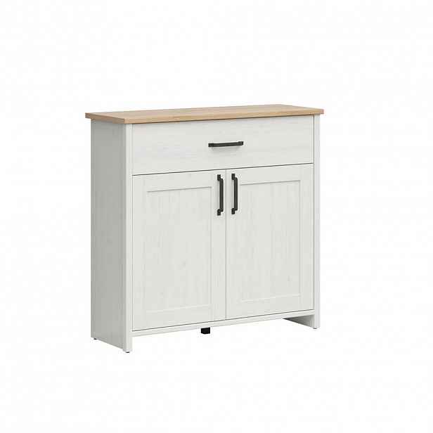 Petits-meubles SIDEBOARD Aksel Bílá a dřevo