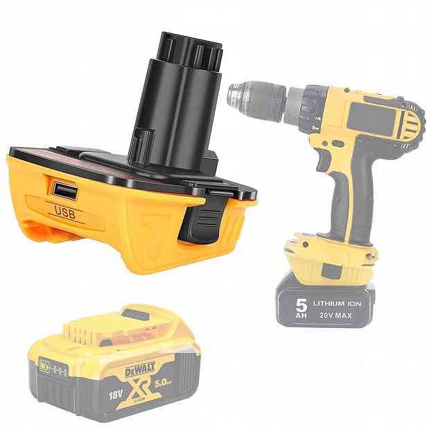 Adaptér Adaptéru Z Dewalt 18V 20V Na Dewalt DC9096 DE9039 DE9095 DE9096