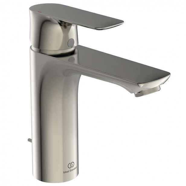 Ideal Standard Connect Air - Umyvadlová baterie Grande s výpustí, Silver Storm A7053GN