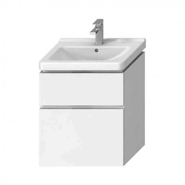 Jika Cubito Pure - Umyvadlová skříňka 59x68 cm, bílá H40J4234025001