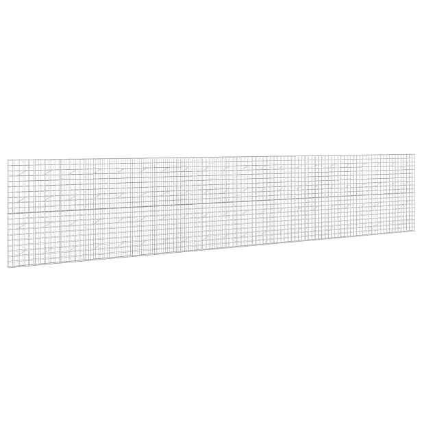 vidaXL Gabion s drátem 5 mm a síťkou 10x10 cm 1050x10x200 cm