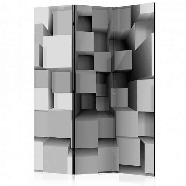 Paraván Geometric Puzzle Dekorhome 135x172 cm (3-dílný)