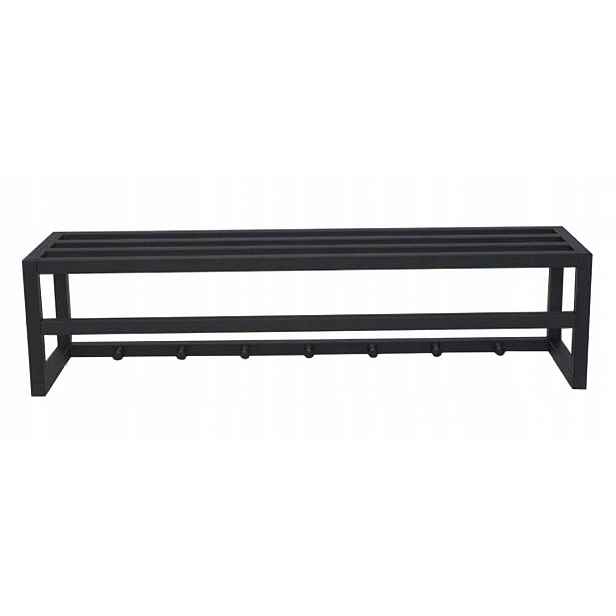 Alcatraz nástěnný věšák 80 cm Loft alu