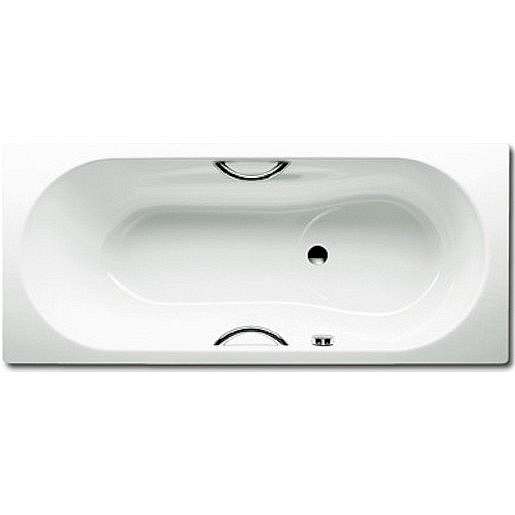 Obdélníková vana Kaldewei Vaio Set Star 170x75 cm smaltovaná ocel Perl-effekt,Antislip alpská bílá 233527063001