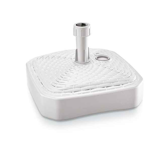 Prosperplast Podstavec pod slunečník hranatý UMBI 39 cm bílý