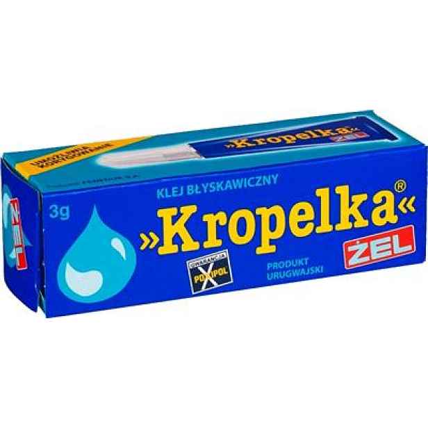 Vteřinové lepidlo Kropelka 3g