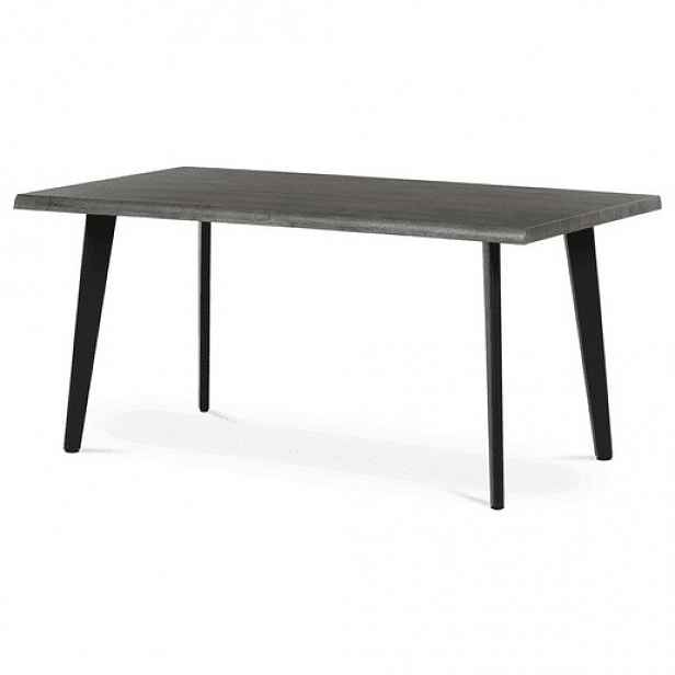 Jídelní stůl Autronic 160x90 cm šedá MDF HT-F4416 GREY