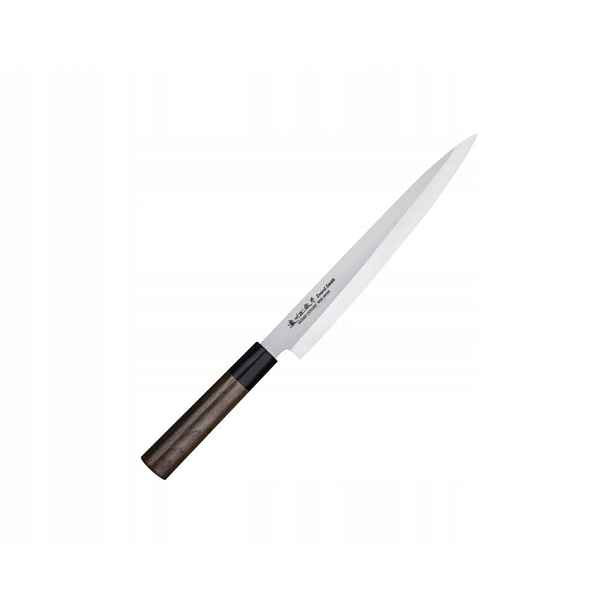 Satake Cutlery Mfg Kenta Walnut Nůž Yanagi Sashimi 21 cm Návod