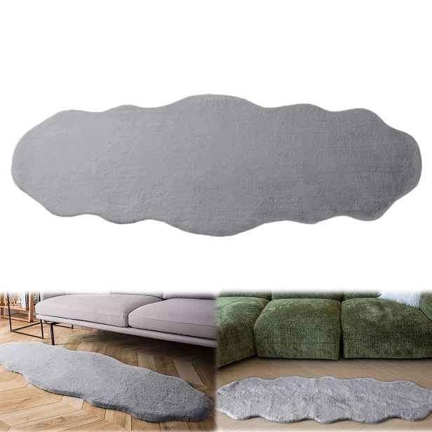 králičí kožíšek Koberec Měkký Ovčí Umělý 60X180 CM