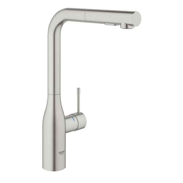 Baterie dřezová stojánková Grohe Essence SuperSteel 30504DC0