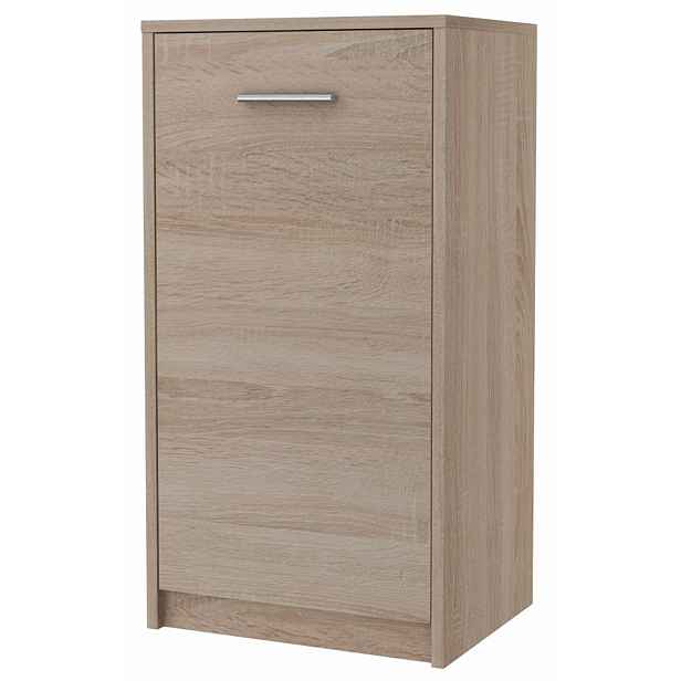 Komoda skříňka Bodo 1D Dub Sonoma 40 cm, regál Ufc