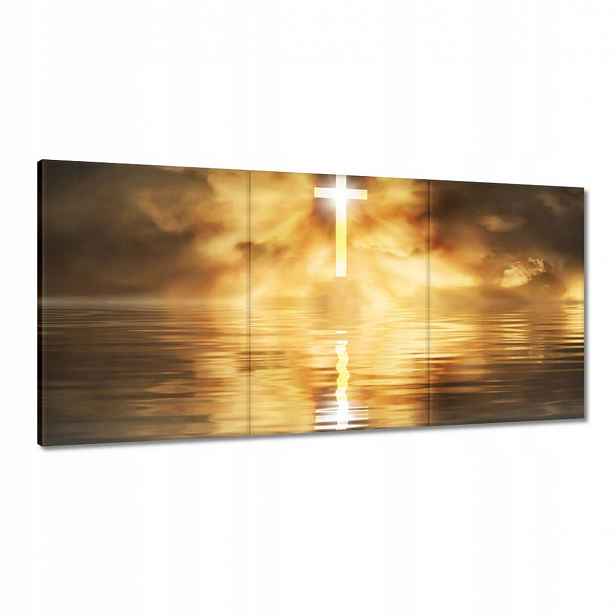 Obrazy 120x60 Víra Kříž Ježíš Nebe
