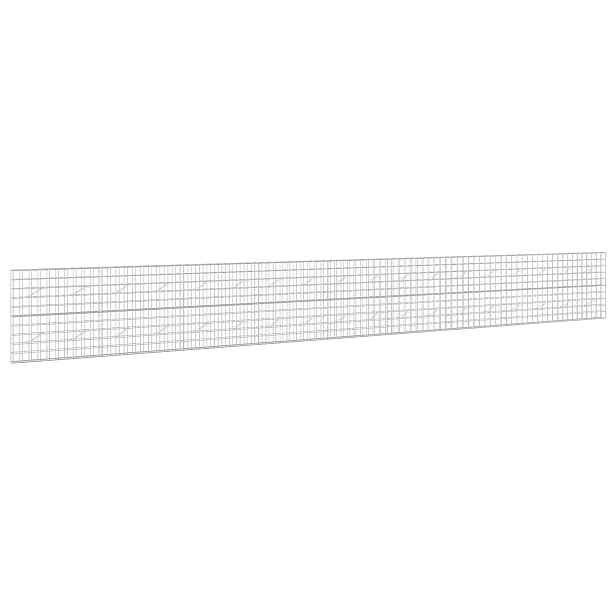 vidaXL Gabion s drátem 5 mm a síťkou 10x10 cm 900x10x100 cm