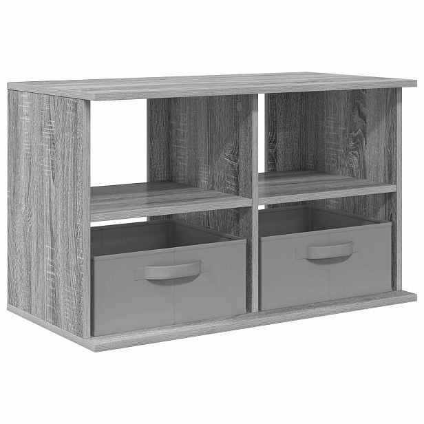 vidaXL Stojan na TV 79 x 40 x 48 cm Šedý Sonoma