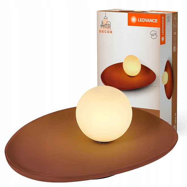 Stolní lampa Stojící dekorativní lampa G9 Hnědá Usb-c Decor