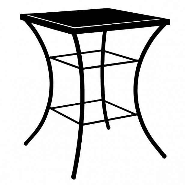 Stůl hranatý METAURO