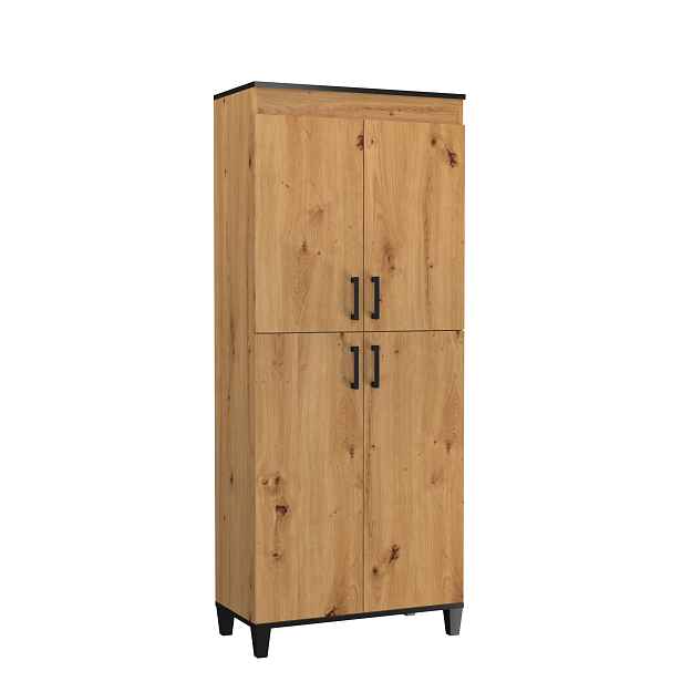 ADRK Vysoká úložná skříňka Polany 17 80 cm dub Artisan