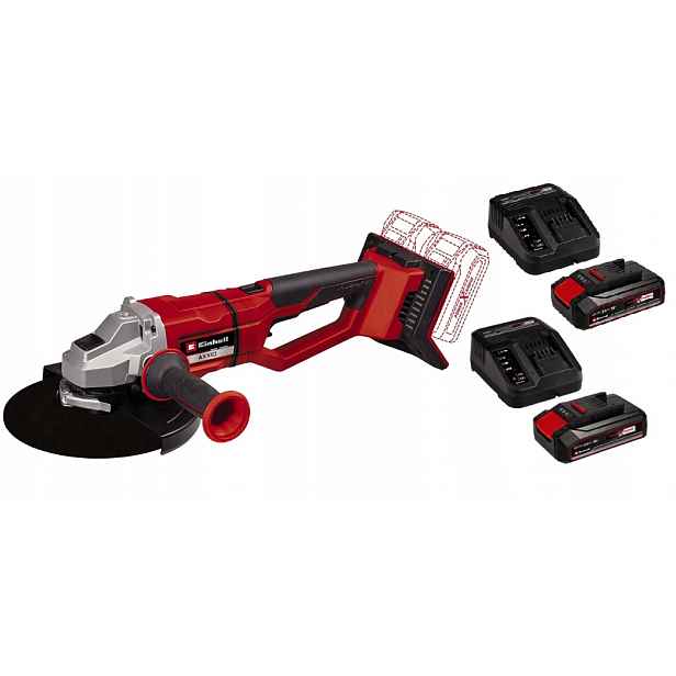 Einhell Úhlová Bruska Bl Axxio 36/230 4431160 Sada Akumulátor 2X2,5AH