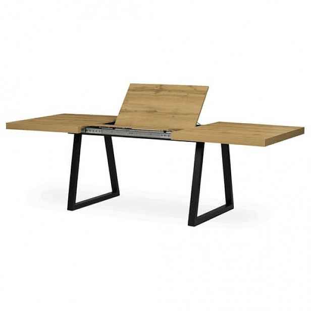 Jídelní stůl Autronic 160x90 cm hnědá Melamin HT-R5624 OAK