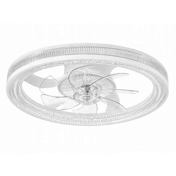 Led Lustr Stropní Svítidlo S Ventilátorem Vargo 82W Bílý 3000-6000K Dálkový Ovladač DL1374