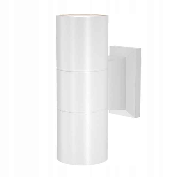 Moderní bílá nástěnná lampa tuba shora dolů 18 cm IP54 do obývacího pokoje Maytoni