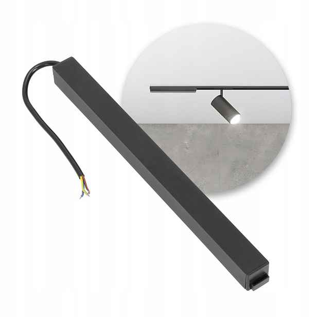 Napájecí zdroj pro Led kolejnici 100W černý