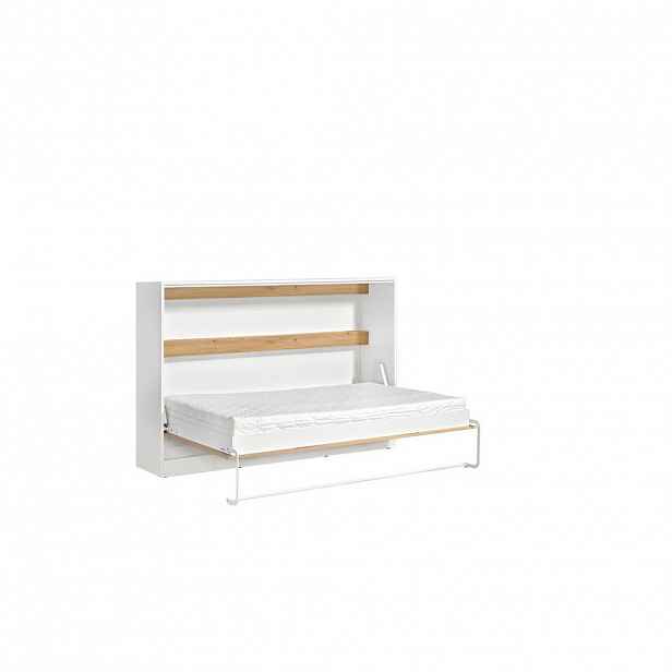 Kaiser Möbel SKLÁPĚCÍ POSTEL Perfekt 120x200 horizontální, spojuje design a funkčnost Dub + Černá