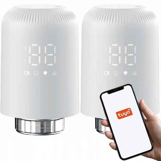Termostatická Kartuše Pro Radiátorový Termostat Tuya Smart M30X1,5 Sada 2 Ks