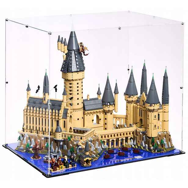 Vitrína Blacked Brick pro Lego 71043 Harry Potter Bradavický hrad