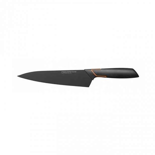 Nůž kuchařský Fiskars EDGE černý 19cm