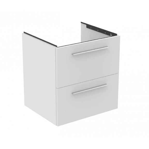 Ideal Standard i.Life B - Umyvadlová skříňka 60x63x51 cm, 2 zásuvky, matná bílá T5270DU