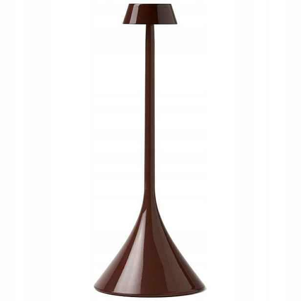 Stolní lampička Lexon Steli S Shade, čokoládová