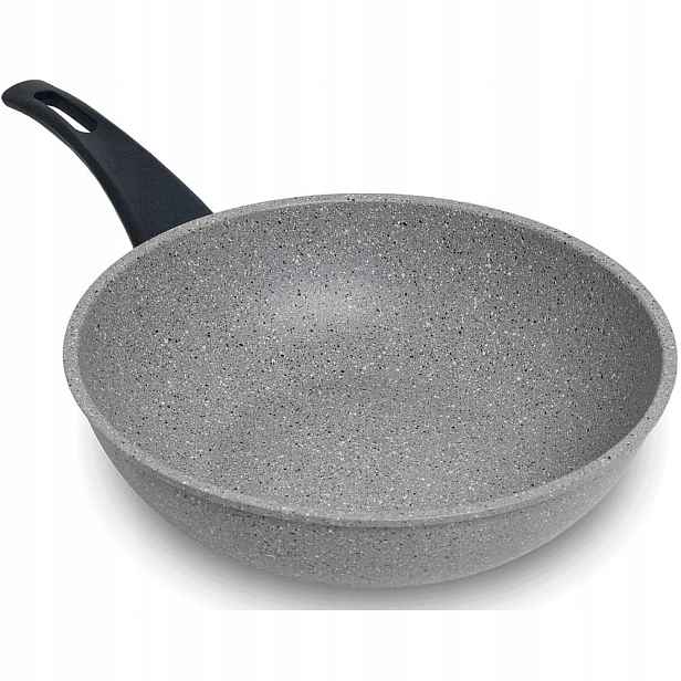 Wok pánev z tvrdého hliníku 28 cm Multifunkční Non-Stick Flonal