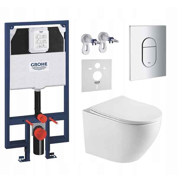 7v1 Wc Set, Stelaz Grohe Slim Wc Mísa Tornado Imprese Tlačítko