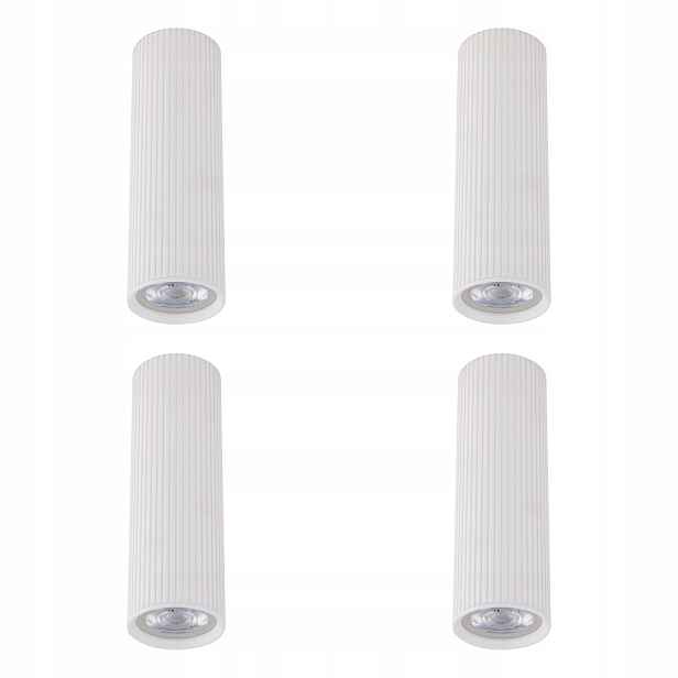 Tk Lighting Sada 4x Spot Stropní nástěnné svítidlo Tune Bílá GU10