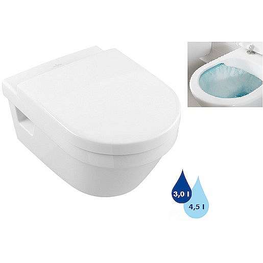 Wc závěsné Villeroy & Boch Omnia Architectura zadní odpad 5684R001