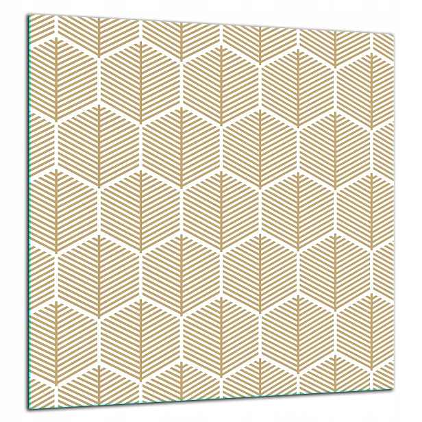 Skleněná Ochranná Deska Panel Lepidlo 60x65 Vzor